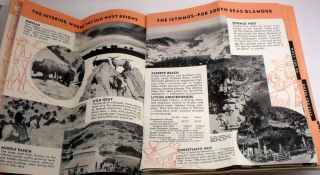 1930s Santa Catalina Island Vintage Travel Fares,  Photograph Brochure California 2
