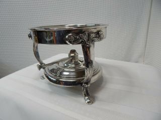 Vintage Sterno Footed Chafing Dish Stand