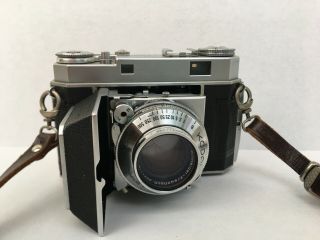Vintage Kodak Retina Iia 35mm Rangefinder Film Camera With Case Made In Germany