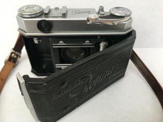 Vintage KODAK Retina IIA 35mm Rangefinder Film Camera with Case Made in Germany 2