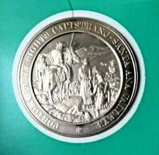 Vintage Coin Orange County Portola Party Bicentennial California 1769 - 1969