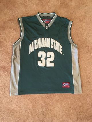 Men’s Xl Vintage Michigan State Spartans 32 Basketball Jersey