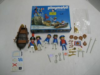 Vintage Playmobil 546 Pirate Set 100 Complete.
