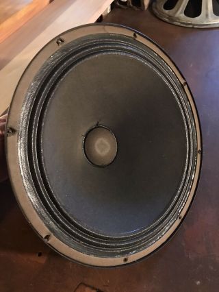 Vintage Eminence 15 Bass Woofer Speaker 8 Ohm Ampeg B15 B25 - 2 Of 2