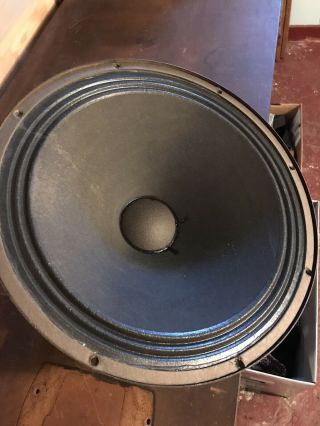 Vintage Eminence 15 Bass Woofer Speaker 8 Ohm Ampeg B15 B25 - 1 Of 2