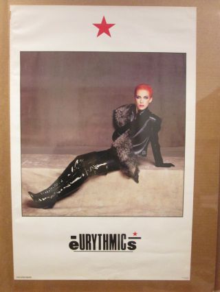 Vintage 1984 Eurythmics Music Artist Poster 8866