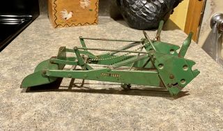Vintage Ertl John Deere Toy Tractor Loader Attachment Scoop Shovel