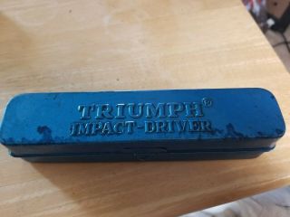 Vintage Triumph Impact Driver