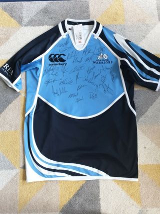 Glasgow Warriors 2012 Signed Shirt/top,  Vintage/tagged,  Scottish Scotland Rugby