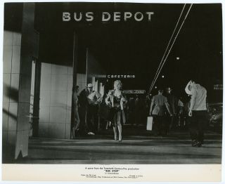 Vintage 1956 Marilyn Monroe Bus Stop Production Still Photograph