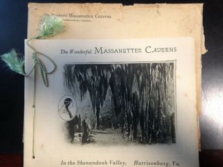 Massanutten Caverns Album,  Shenandoah Valley,  Harrisonburg,  Virginia,  Vintage.