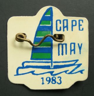 1983 Cape May Seasonal Beach Tag