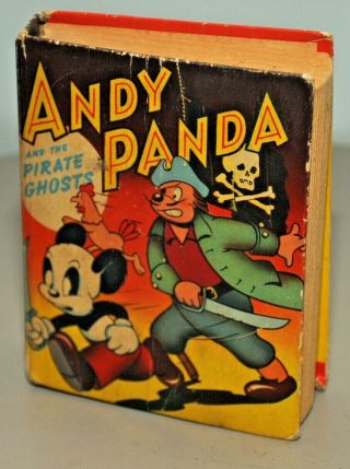 VINTAGE: BIG (BETTER) LITTLE BOOK: ANDY PANDA AND THE PIRATE GHOSTS 2