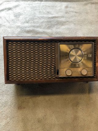 Vintage Retro Zenith Tube Radio Model M730 Am/fm Wood Case Play’s