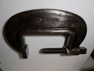 Vintage Armstrong No.  6 Heavy Duty C - Clamp - Gloss Coated -