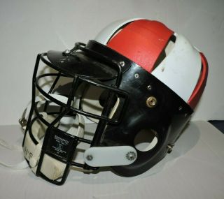 Bacharach Lacrosse Helmet - 33lhn - Umg - L - Vintage Red White