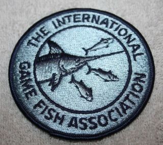 International Game Fishing Association Representative Hawaii Collectors Patch
