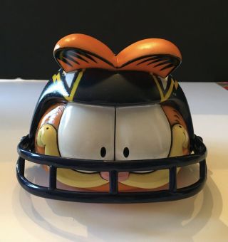 Vintage Garfield Nfl San Diego Chargers Helmet Bank