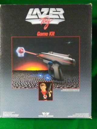 Vintage 1986 Lazer Tag Game Kit World Of Wonder Wow Starlyte