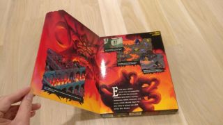 Diablo by Blizzard,  PC Video Game,  Retail Box Inserts,  Complete Vintage 3
