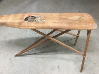 Vintage Rid - Jid Wood Ironing Board