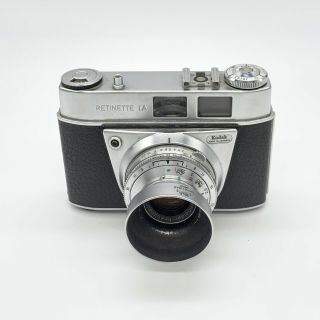 Vintage Kodak Retinette 1a Camera 35mm W/ Reomar 45mm F/ 2.  8 Lens Germany 60 