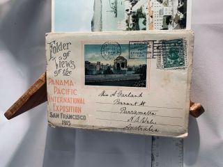 Panama - Pacific International Expo,  San Francisco,  1915,  Postcard Folder Souvenir