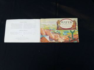 Vintage Water For 13 Cities MWD Southern California Colorado River Aqueduct 1935 3