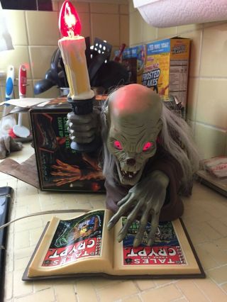 Vintage Tales From The Crypt Keeper Candelabra 1996 Trendmasters