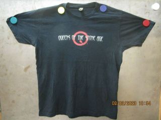 Queens Of The Stone Age Vintage Tour Shirt 2002 Songs For The Deaf Pre - Owned