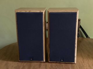 Jbl 2600 Speakers Vintage Stereo Bookshelf 8 Ohm 100w Low Use