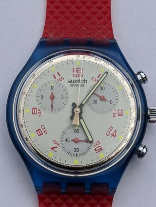 Vintage Swatch Watch (chronograph).  Battery.  Year Unknown.