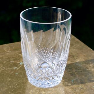 Vintage Waterford Irish Cut Glass Colleen 10oz Flat Tumbler