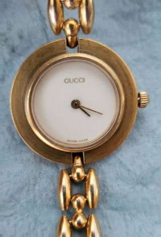 Vintage Ladies Gucci 11/12.  2 Watch