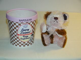 Vintage Annette Funicello Napolean Beary Licious Ice Cream Bear 5 " Wtags