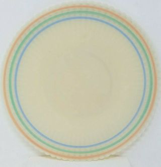 Vintage Macbeth Evans Depression Glass Cremax 10.  75 " Dinner Plate