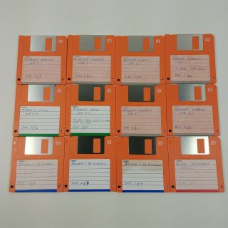 Files Floppy Disks 3.  5 " Micro Vintage Microsoft Windows Ver 3.  1 Excel Quicken,