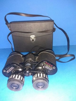 Vintage Sears Binoculars With Case