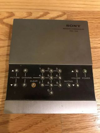 Vintage Sony Rm - 705 Remote Commander Oem. , .
