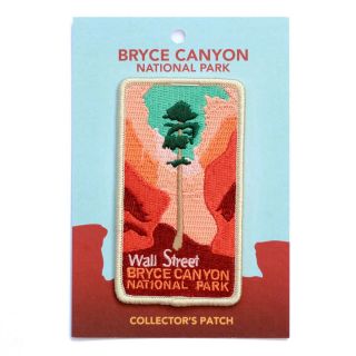 Official Bryce Canyon National Park Souvenir Patch Wall Street Douglas Fir Utah