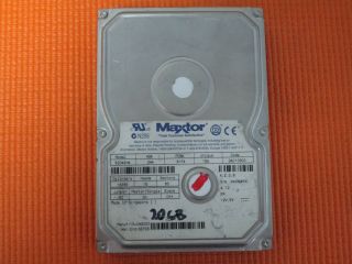 Maxtor 20gb 3.  5 " Ide Vintage Desktop Pc Hard Drive 52049h4 Hdd
