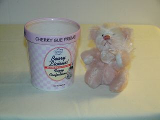 Vintage Annette Funicello Cherry Sue Preme Beary Licious Ice Cream Bear 5 " Wtags