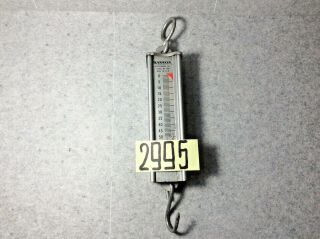 Vintage Hanson Hanging Scale Model 895.  50lb Capacity