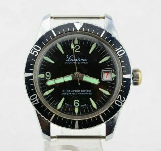 K306 Vintage Lucerne Marine Diver Swiss Made Mechanical Watch 76.  3 2