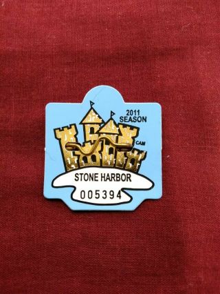 Old Stone Harbor Jersey Beach Tag/badge 2011