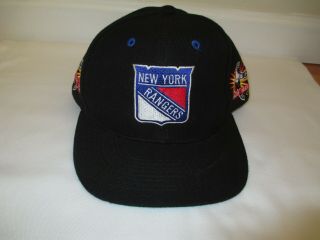 1994 Vintage Ny Rangers Stanley Cup Champions Nhl Hockey Snapback Cap Hat Annco
