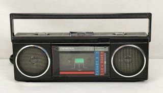 Vintage Soundesign 4606ccl Am/fm Radio Cassette Player Small Mini Boombox