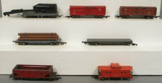 American Flyer Vintage S Gauge Assorted Freight Cars [7]