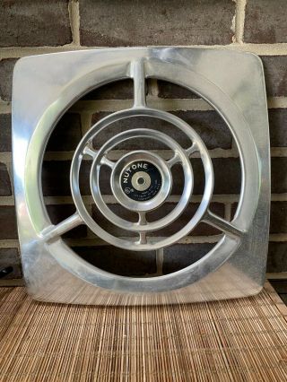 Vintage Exhaust Fan Ceiling Wall Mount Vent Cover Aluminum Metal Nutone