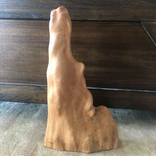 Vintage Cypress Knee 14” Tall 7” Wide Wood Display